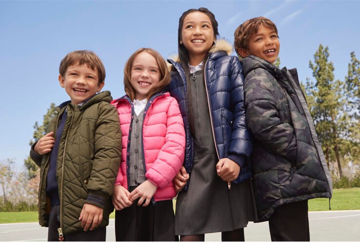 Kids coats store