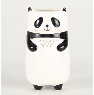 Tall Panda plant pot