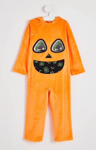Halloween Pumpkin Onesie Fancy Dress Costume