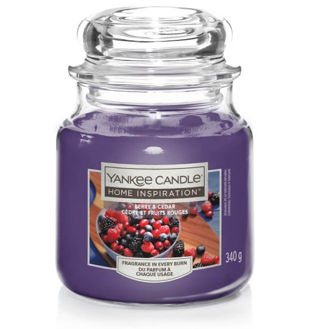 Yankee Candle Home Inspiration Berry & Cedar Medium.