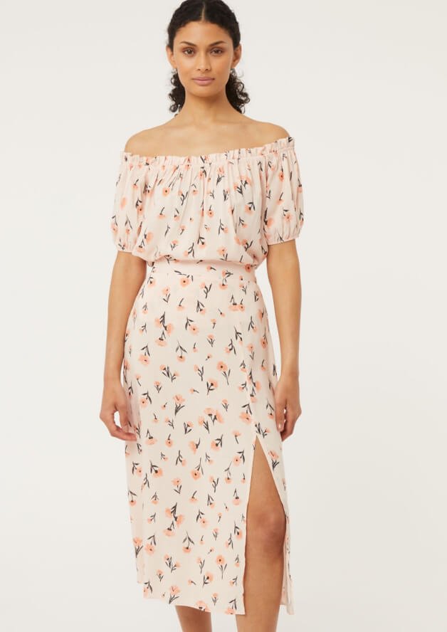 Asda off shop the shoulder dress