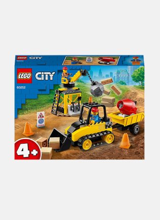 LEGO City Construction Bulldozer 60252 Building Set.