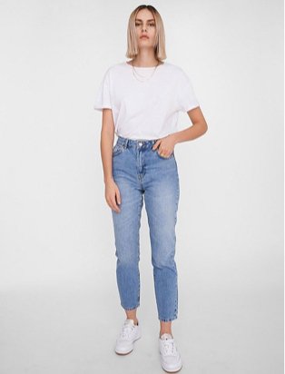 White cropped jeans asda clearance
