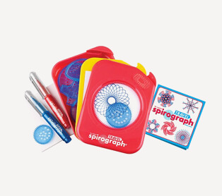 Spirograph travel art set