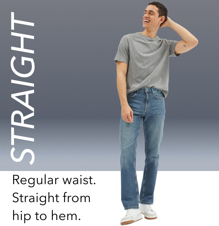 Men's Straight Fit Jean - the Fit Block