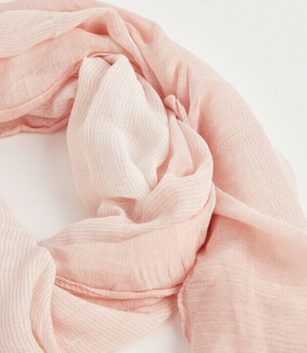 Pink Ombre Print Scarf