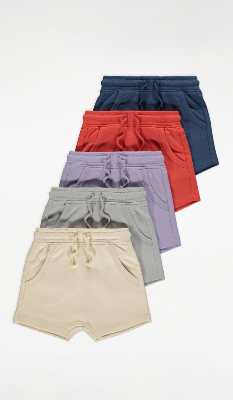 Various colour swimshorts.