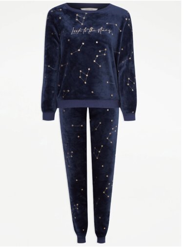 Asda velvet pyjamas hot sale