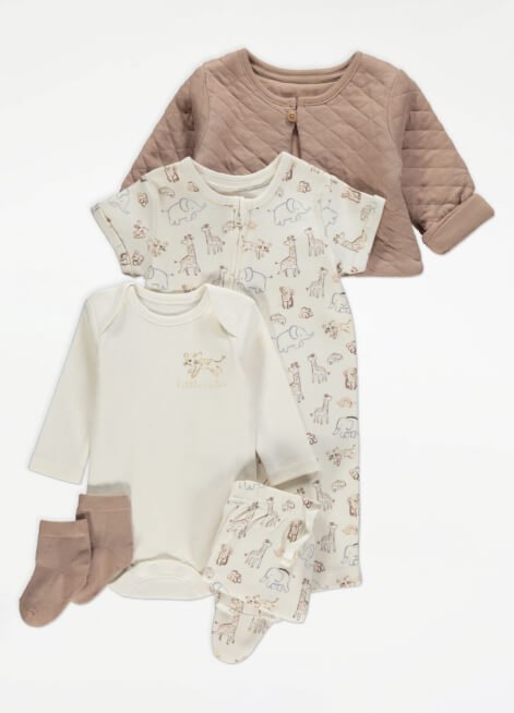 Quilted Animal Print Cardigan Leggings Bodysuit and Romper Set