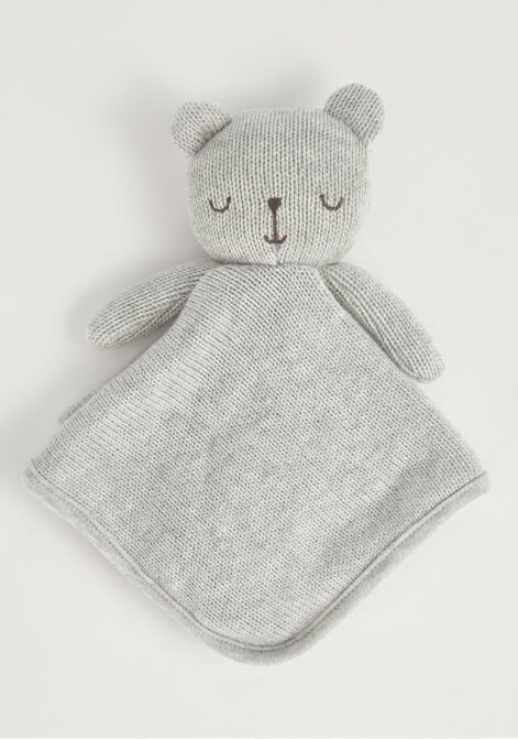 Light Grey Bear Comforter