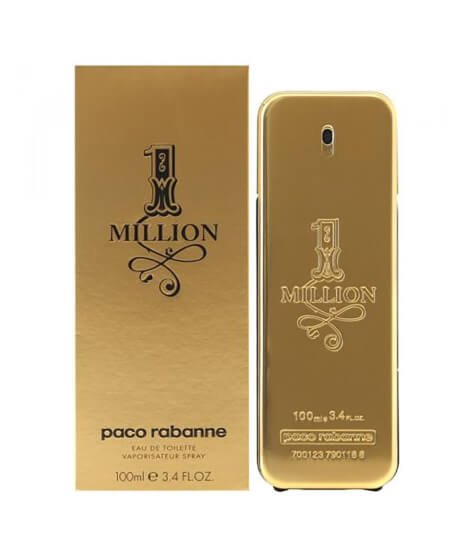 Paco 1 Million Eau De Toilette one hundred milliliters.