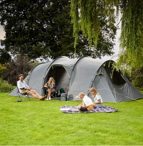 Ozark Trail Eight Person Tunnel Tent.