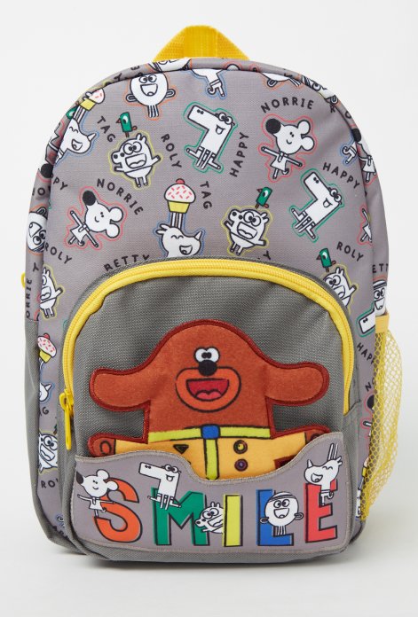 Hey Duggee grey rucksack.